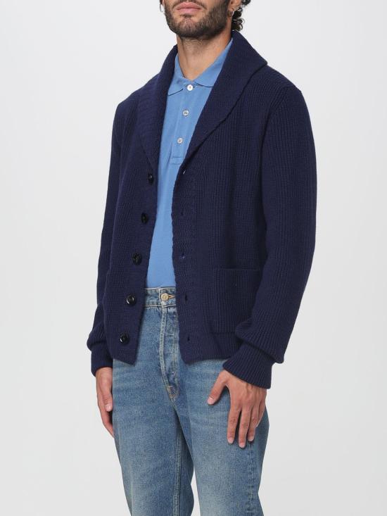 25FW 톰포드 스웨터 KLL003YMK074 HB745 Blue - TOMFORD