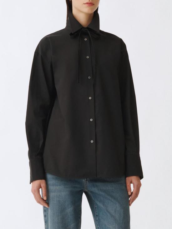 25FW 파비아나 필리피 셔츠 CAD265F329D650 825 Black