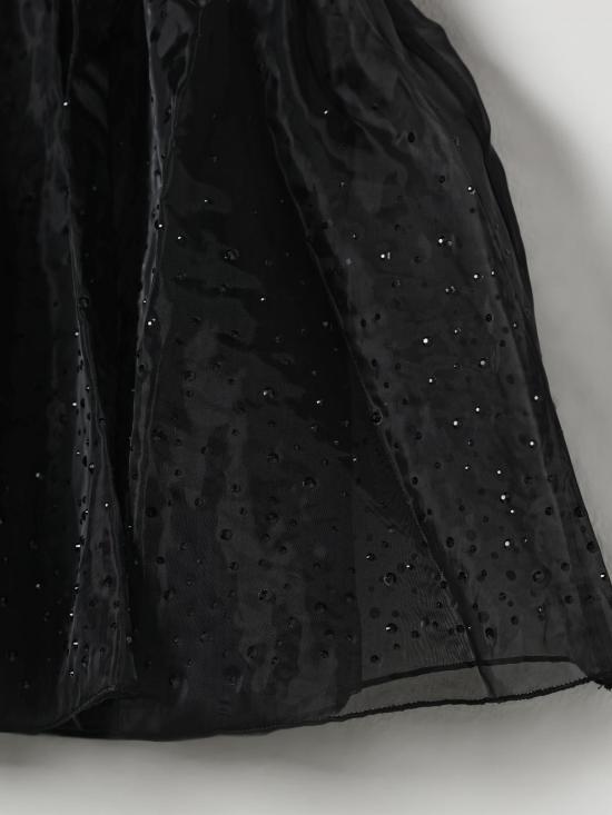 25FW [키즈] 칼라거펠트 원피스 Z30652 09B Black - KARL LAGERFELD