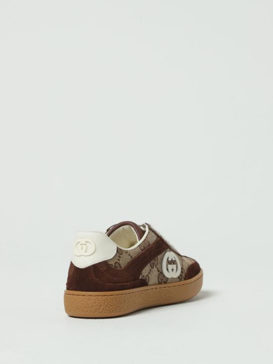 25FW [키즈] 구찌 스니커즈 812674AAE2T 2248 Brown - GUCCI
