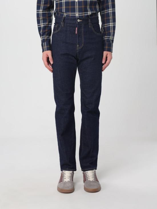 25FW 디스퀘어드2 데님 팬츠 S74LB1739S30664 470 Blue