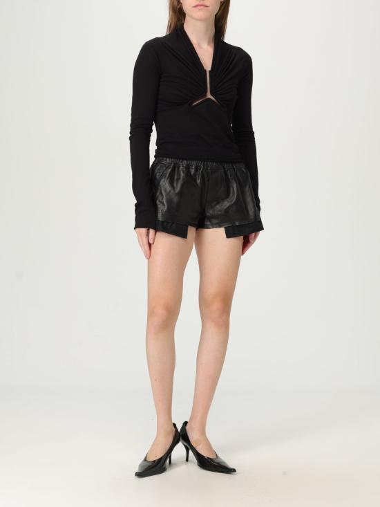 25FW 릭 오웬스 탑 RP02E4266JR 09 Black - RICK OWENS