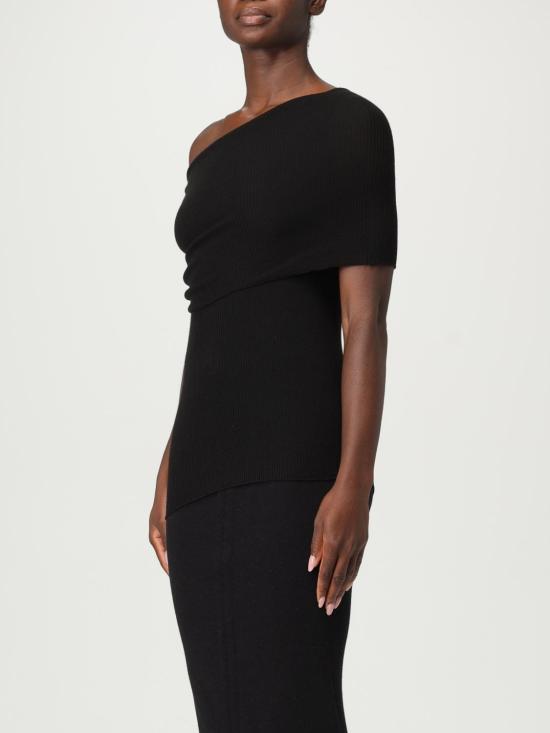 25FW 릭 오웬스 반팔 티셔츠 RP02E4625RIBM 09 Black - RICK OWENS