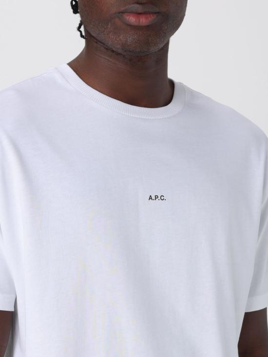 25FW 아페쎄 반팔 티셔츠 COHBWH26386 TAG White - A.P.C.