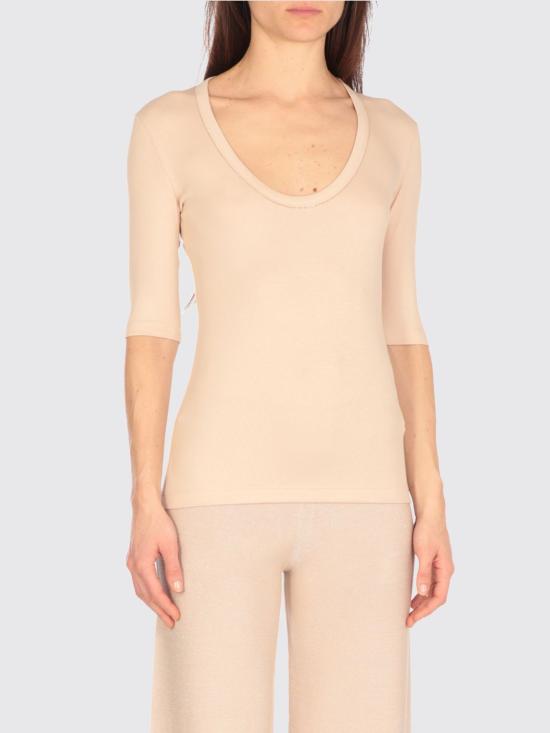 25FW 파비아나 필리피 민소매 티셔츠 JED265F151L180 1261 Sand