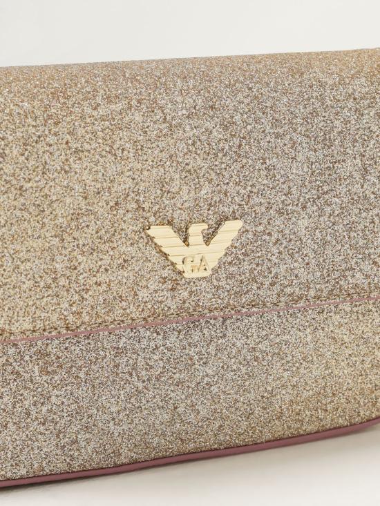 25FW [키즈] 엠포리오 아르마니 숄더백 EG000499AF19720 M2020 Champagne - EMPORIO ARMANI