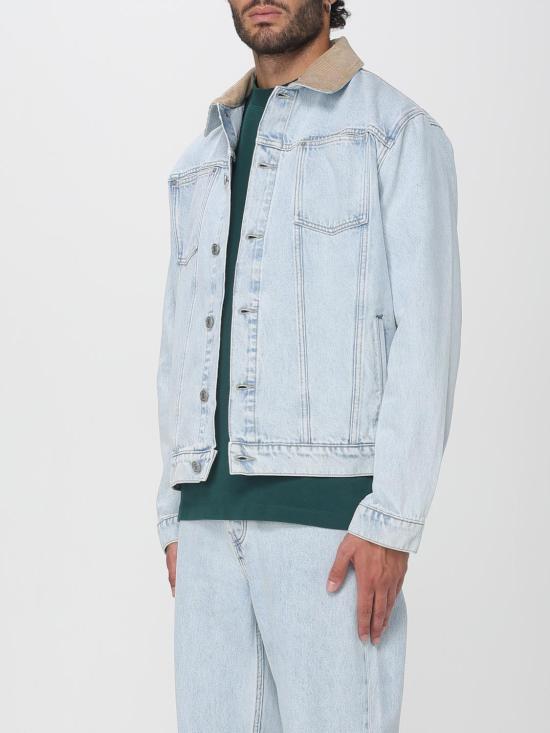 25FW 드롤드무슈 데님 자켓 JT256CO123L BE Blue - DROLE DE MONSIEUR