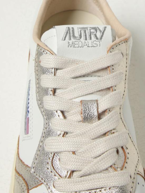 25FW 오트리 메달리스트 로우 스니커즈 AULW WB16 Gold - AUTRY