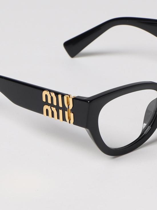 25FW 미우미우 안경 01VV 1AB1O1 Black - MIU MIU
