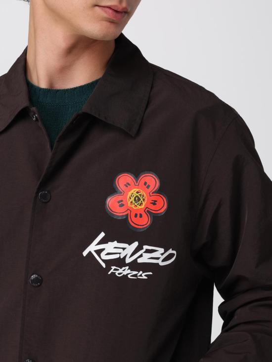 25FW 겐조 자켓 FF65BL0619NT 91 Brown - KENZO