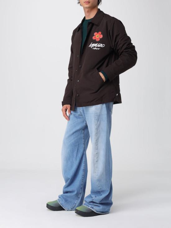 25FW 겐조 자켓 FF65BL0619NT 91 Brown - KENZO