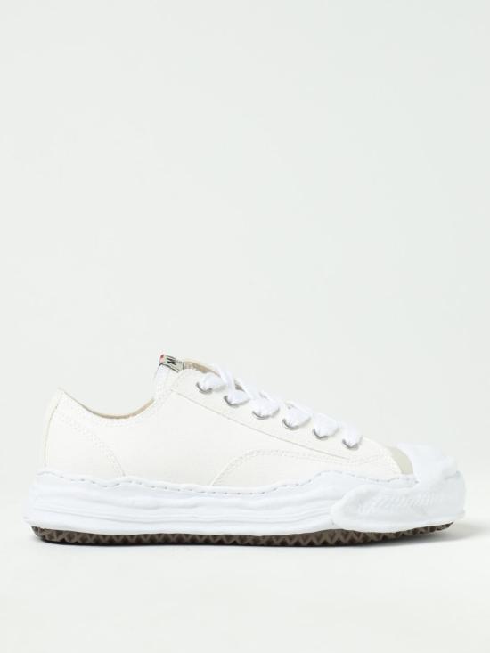 26SS 메종 미하라 야스히로 행크 OG 솔 캔버스 로우탑 A05FW702 White