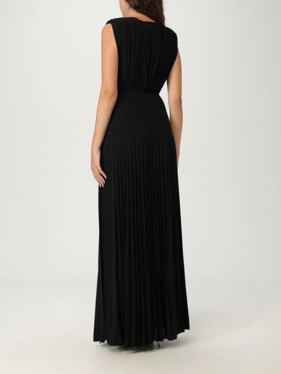 25FW 엘리자베타프랜치 롱 원피스 ABR15 110 Black - ELISABETTA FRANCHI