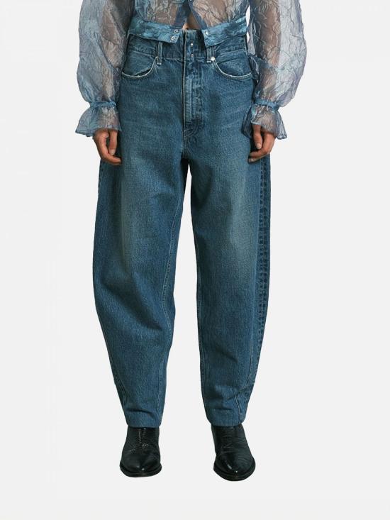 25SS 타나카 데님 팬츠 ST134MB MID Blue