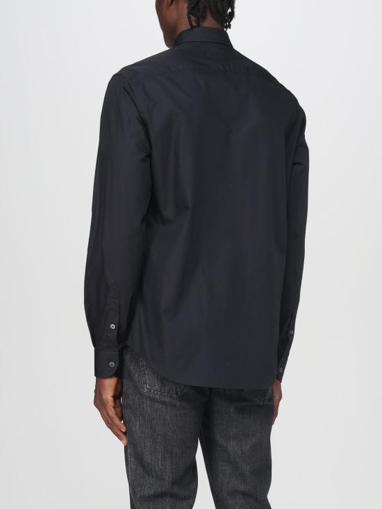 25FW 엠포리오 아르마니 긴팔 셔츠 EM003893TE16991 UC001 Black - EMPORIO ARMANI