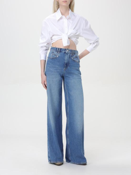 25FW 이자벨마랑 데님 팬츠 PA0052FAB1H06I 30BU Blue - ISABEL MARANT