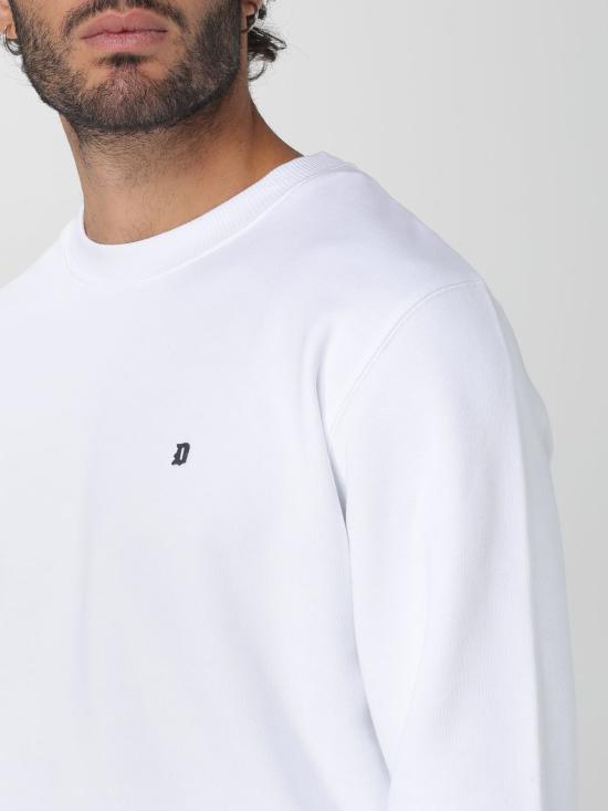 25FW 돈답 긴팔 티셔츠 UF641KF0196UZL4 000 White - DONDUP