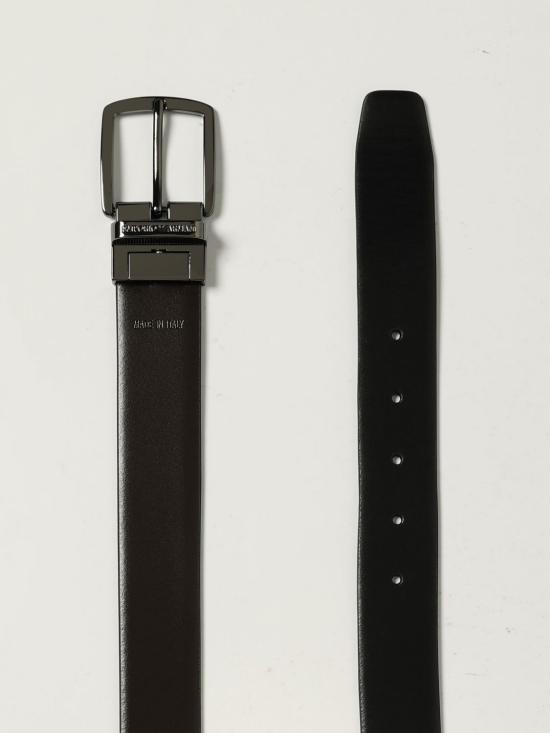 25FW 엠포리오 아르마니 벨트 Y4S576 Y748I 88044 Black - EMPORIO ARMANI