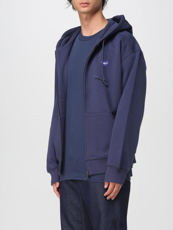 25FW 칼하트 WIP 집업 니트 I035176 01XX Blue - CARHARTT WIP