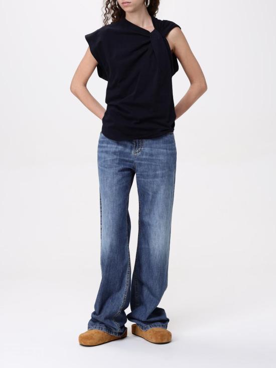 26SS 이자벨마랑 민소매 티셔츠 TS0175FAA1N41I 01BK Black - ISABEL MARANT