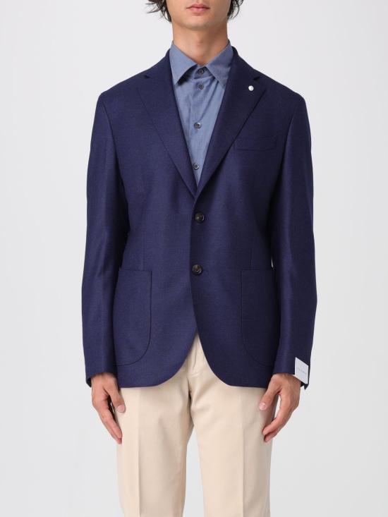 25FW 루이지 비안끼 수트 자켓 2561 525216 Blue