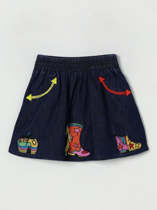 25FW [키즈] 스텔라 맥카트니 스커트 TX7A71Z0522 635 Blue