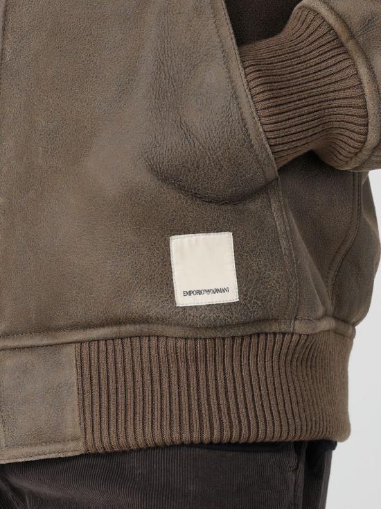 25FW 엠포리오 아르마니 자켓 EM002616AF17349 U6199 Leather - EMPORIO ARMANI