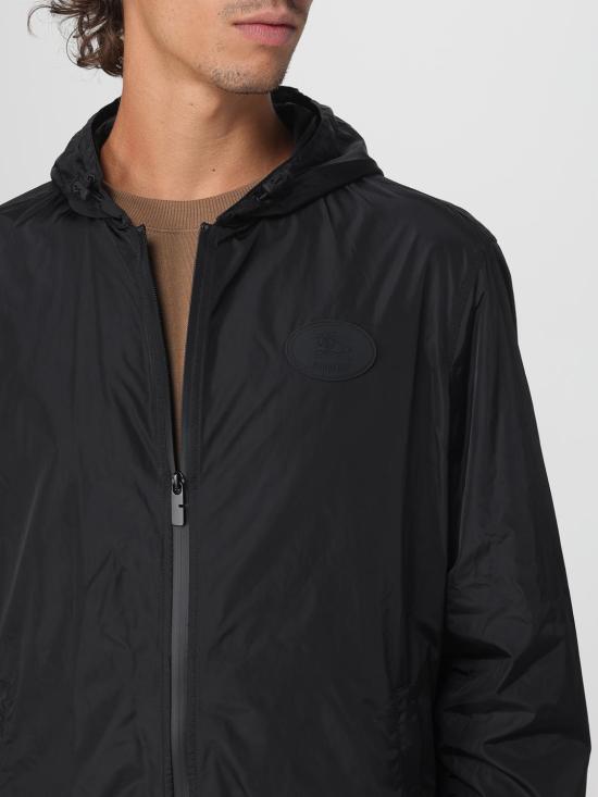 25FW 버버리 나이트 스탬프 나일론 자켓 8110236 Black - BURBERRY