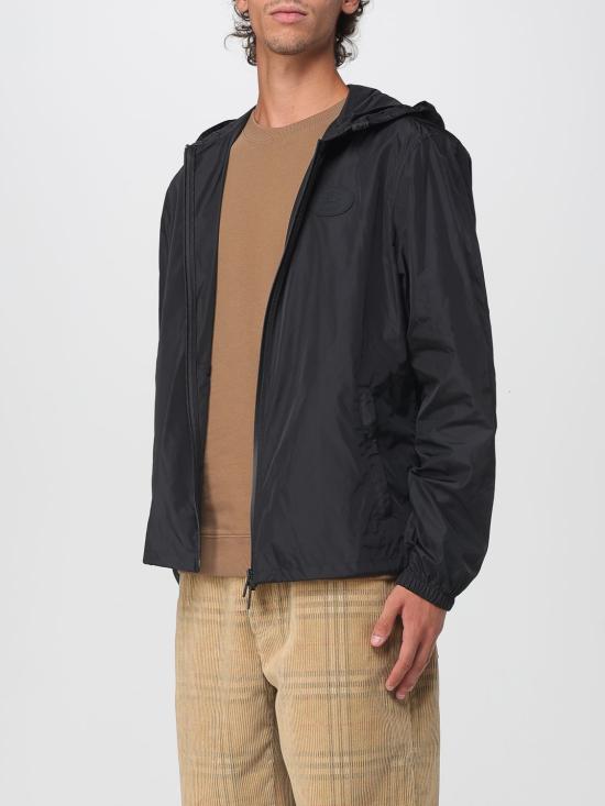 25FW 버버리 나이트 스탬프 나일론 자켓 8110236 Black - BURBERRY