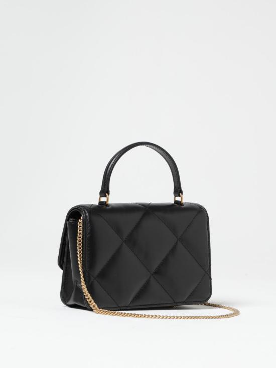 26SS 토리버치 키라 다이아몬드 퀼트 체인 숄더백 158326 001 Black - TORY BURCH
