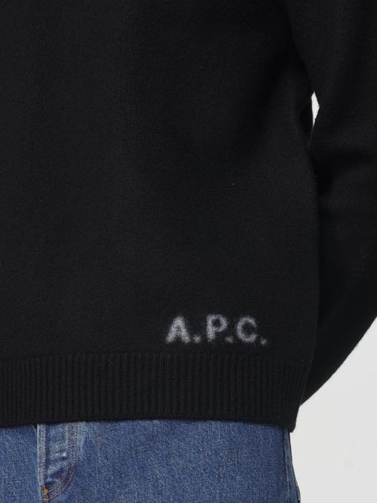 25FW 아페쎄 스웨터 WVBDJH23059 LZZ Black - A.P.C.