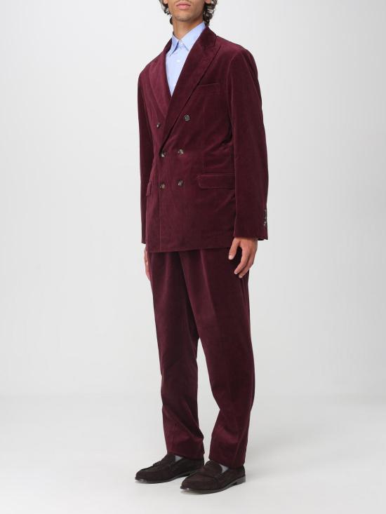 25FW 브루넬로 쿠치넬리 수트 세트 MY499LDPM C910 Red - BRUNELLO CUCINELLI