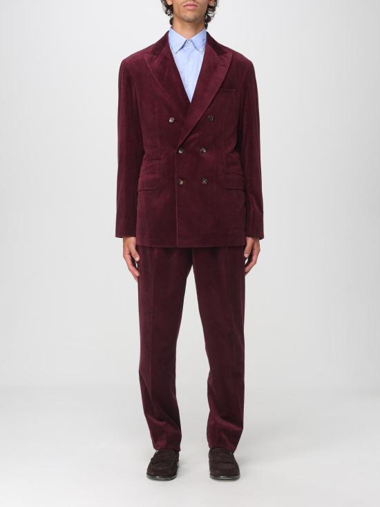 25FW 브루넬로 쿠치넬리 수트 세트 MY499LDPM C910 Red