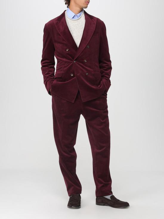 25FW 브루넬로 쿠치넬리 수트 세트 MY499LDPM C910 Red - BRUNELLO CUCINELLI