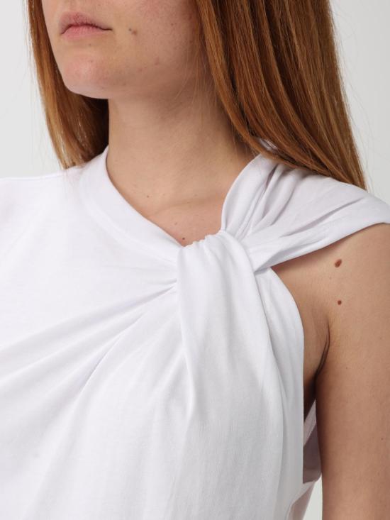 25FW 이자벨마랑 NAYDA 네이다 슬리브리스 탑 NAYDA 네이다 슬리브리스 탑 TS0175FAA1N41I 20WH White - ISABEL MARANT
