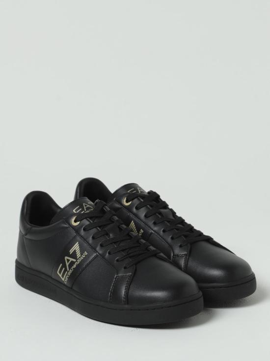 25FW 엠포리오 아르마니 스니커즈 7X000332AF10848 MZ177 Black 2 - EMPORIO ARMANI