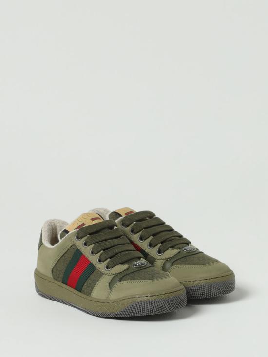 25FW [키즈] 구찌 스니커즈 626620FAD94 3243 Green - GUCCI