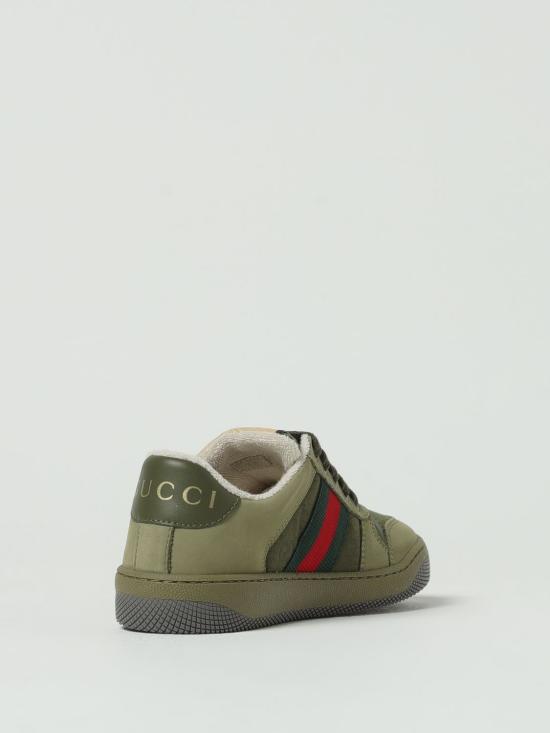 25FW [키즈] 구찌 스니커즈 626620FAD94 3243 Green - GUCCI