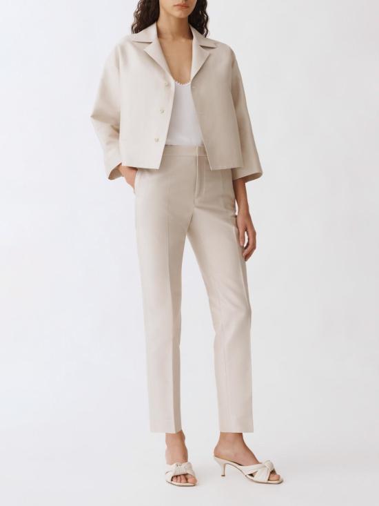 25FW 파비아나 필리피 스트레이트 팬츠 PAD265F326D787 1259 Grey - FABIANA FILIPPI