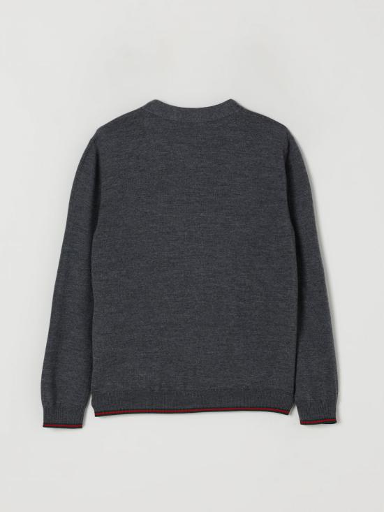 25FW [키즈] 구찌 풀오버 832635XKEXU 1127 Grey - GUCCI