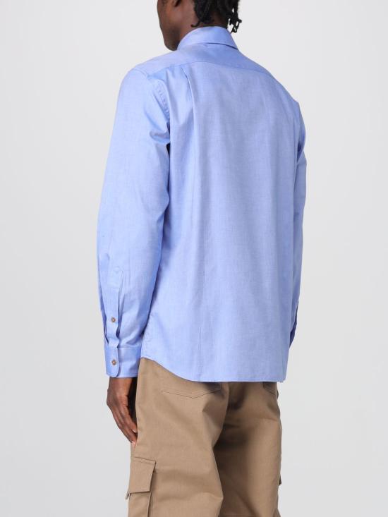 25FW 비비안웨스트우드 긴팔 셔츠 24010005W017R K209 Blue - VIVIENNE WESTWOOD