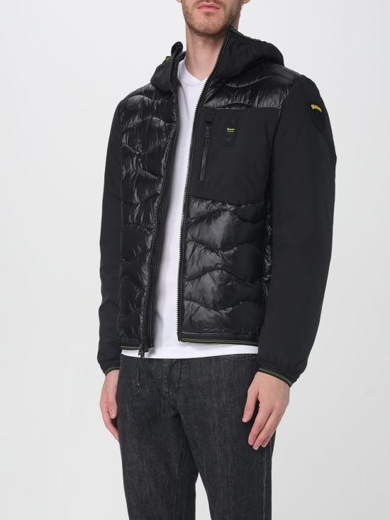 25FW 블라우어 숏패딩 25WBLUC08078006355 999 Black - BLAUER