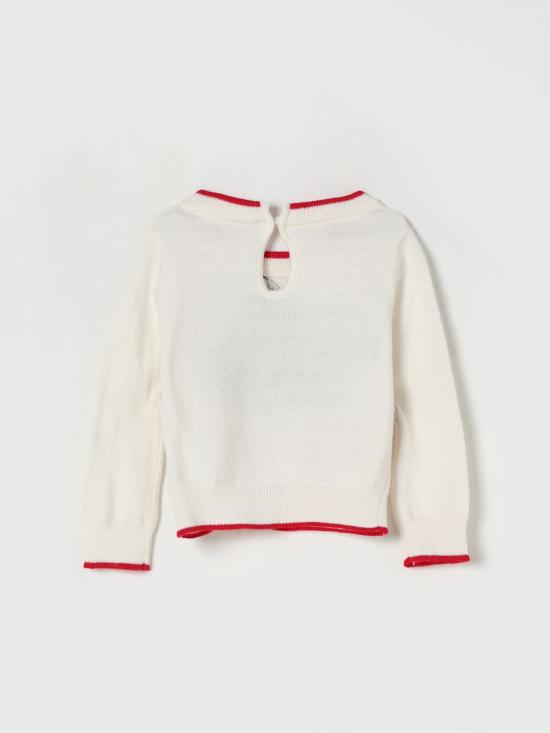 25FW [키즈] 모나리자 풀오버 39F6156091 0143 Yellow Cream - MONNALISA