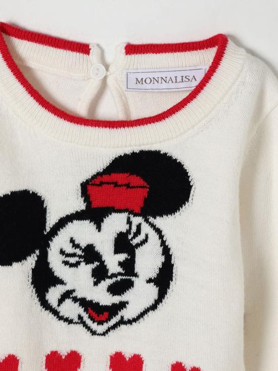25FW [키즈] 모나리자 풀오버 39F6156091 0143 Yellow Cream - MONNALISA