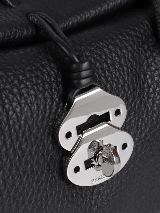 25FW 자넬라토 토트백 DOTTA CENTAURO SMALL NERO Black - ZANELLATO