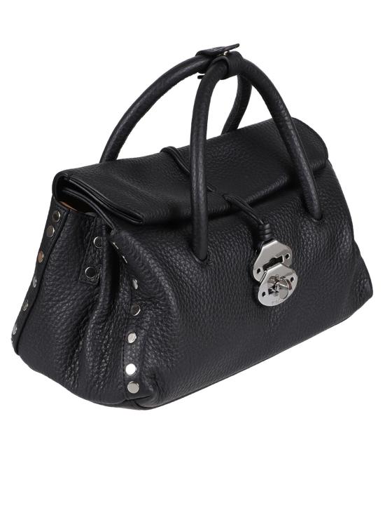 25FW 자넬라토 토트백 DOTTA CENTAURO SMALL NERO Black - ZANELLATO