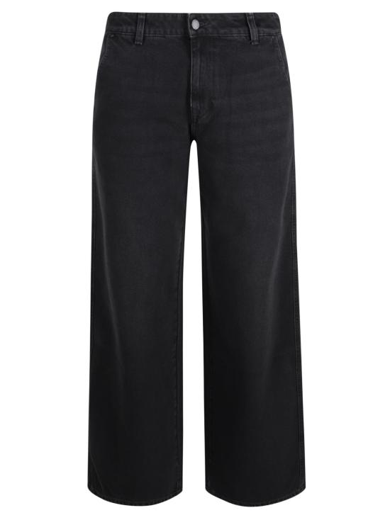 25FW 에이지 데님 팬츠 W0166 130 Black