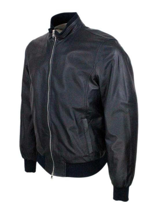  발바 봄버 자켓 FOX4820006 Blue - BARBA