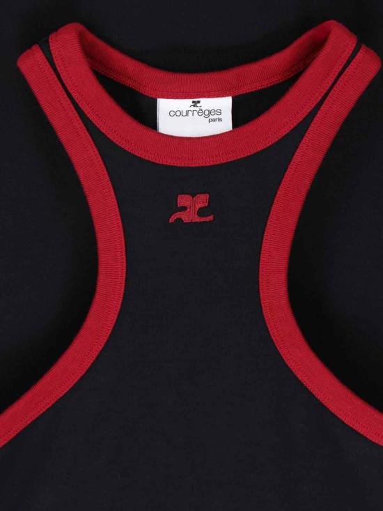  쿠레쥬 미디 원피스 125JRO577JS0203B087 Black - COURREGES