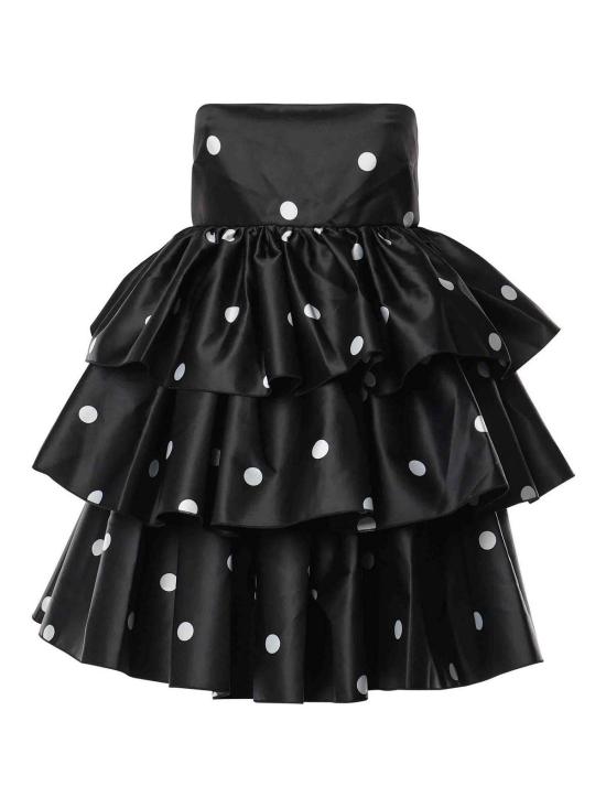  로테이트 바이 크리스텐슨 숏 원피스 1139031000 Black